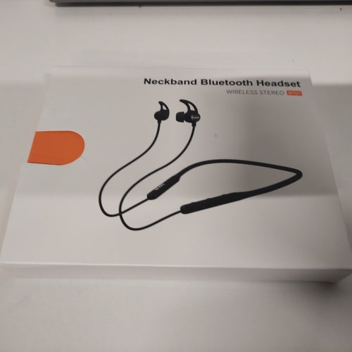 Ecost customer return Bluetooth Headphones, Wireless Headphones with Magnetic Earbuds and Microphone