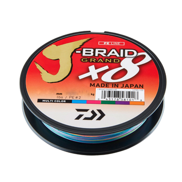 Pintas Valas DAIWA J-Braid Grand X8 0.16mm 10kg 150M Multicolor