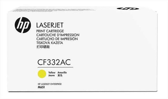HP Cartridge No.654A Yellow (CF332A)