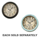 Antique Metal Frame Large Wall Clock-1