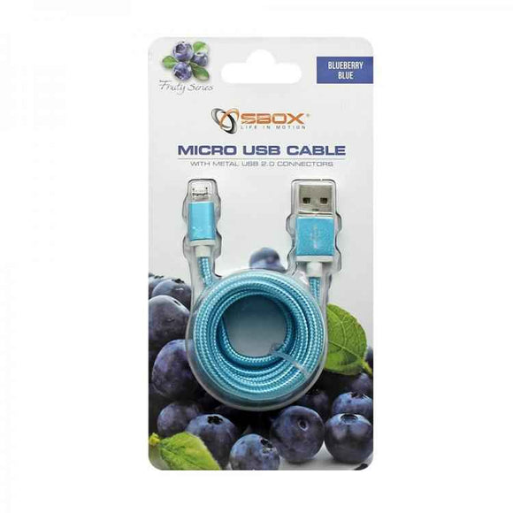 Sbox USB-10315BL USB->Micro USB M/M 1.5m blue