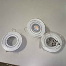 Ecost customer return Paulmann Nova Plus 92898 LED Recessed Light Set of 3 Swivelling Rou