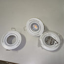 Ecost customer return Paulmann Nova Plus 92898 LED Recessed Light Set of 3 Swivelling Rou