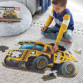 Dump Truck 49-Piece Floor Puzzle - 0