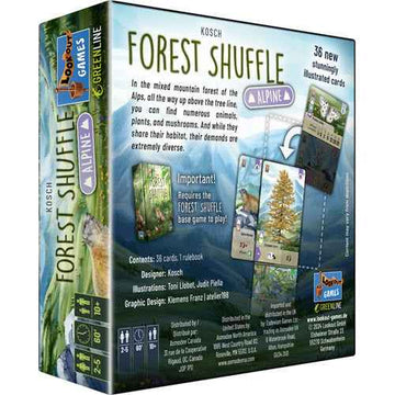 Forest Shuffle Alpine Expansion Game