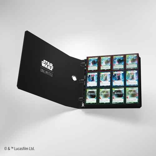 Gamegenic Star Wars Unlimited Premium Cardport 24-Pocket (Black)