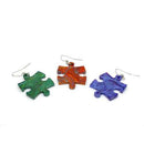Chessex Earrings Puzzle Piece Pair (1pc Random Color)