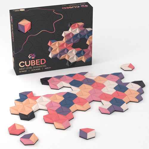 CUBED Next Level Dominoes Game