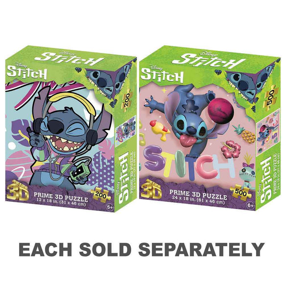 Prime 3D Disney Stitch Puzzle