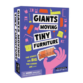 Giants Moving Tiny Furniture Party Game