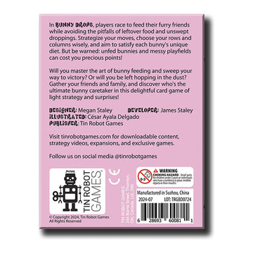 Bunny Drops Party Card Game