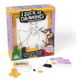 I Suck at Drawing Cinema Edition Party Card Game
