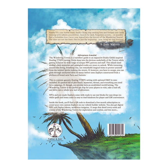 The Wandering Tavern Role Playing Book