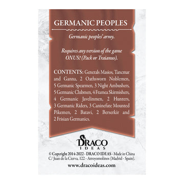 Onus! Army X Germanic Peoples Board Game