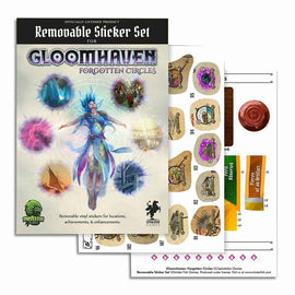 Ensemble d'Autocollants Amovibles Gloomhaven Forgotten Circles