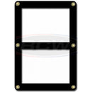 BCW Screwdown Holder Double Card (Black Border)-2