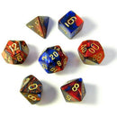D7 Die Set Dice Gemini Poly (7 Dice)-16