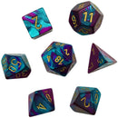 D7 Die Set Dice Gemini Poly (7 Dice)-27