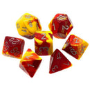 D7 Die Set Dice Gemini Poly (7 Dice)-29