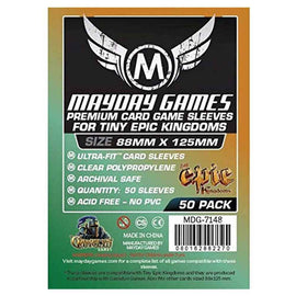 Mayday: 50 Premium Custom Tiny Epic Kingdoms Sleeves