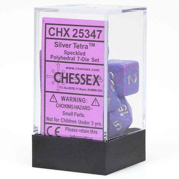 D7 Die Set Dice Speckled Poly (7 Dice)