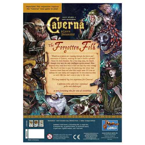 Caverna: Forgotten Folk Expansion Game