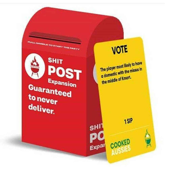 Cooked Aussies Post Expansion Card Game