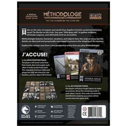 Methodologie The Murder on the Links Game