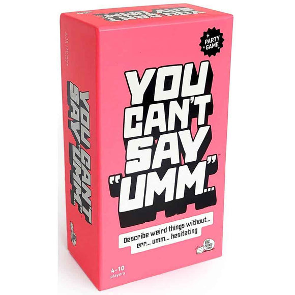 You Can't Say Umm Family Game