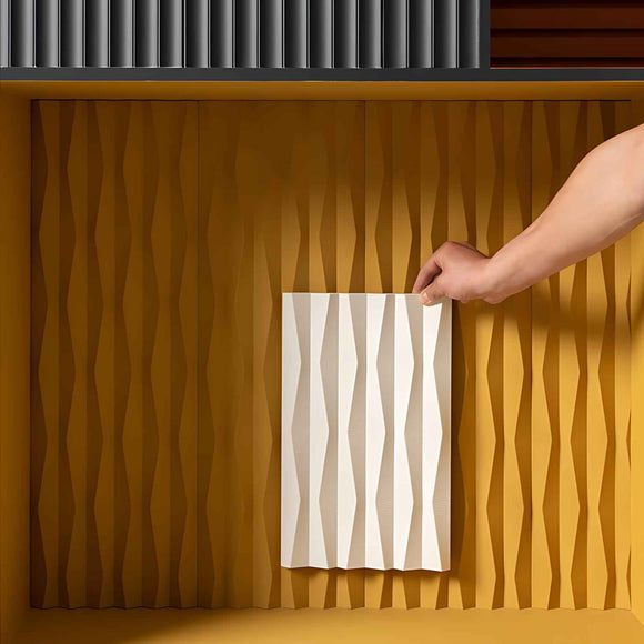 Orac Decor W112-box MODERN RIDGE 1 carton 7 pièces 3d panneau mural | 14 m