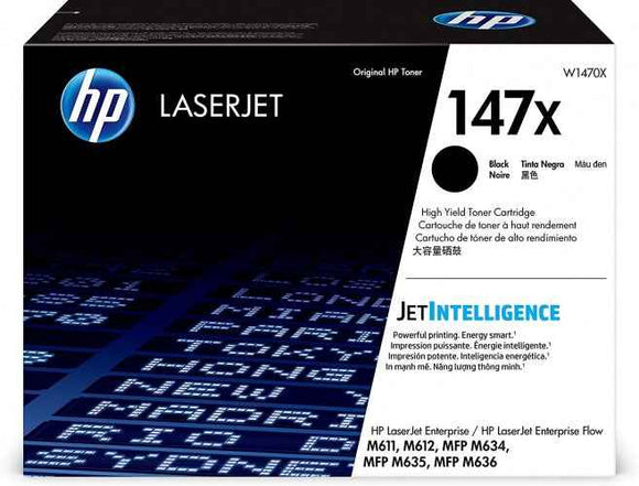 Cartouche de toner noir HP 147X LaserJet 25 200 pages