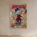 Picsou impression sur toile de l'œuvre originale de Vincent STREIFF