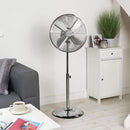 Ventilateur sur pied chromé beldray eh3263vde