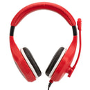 Casque de jeu subsonic football rouge