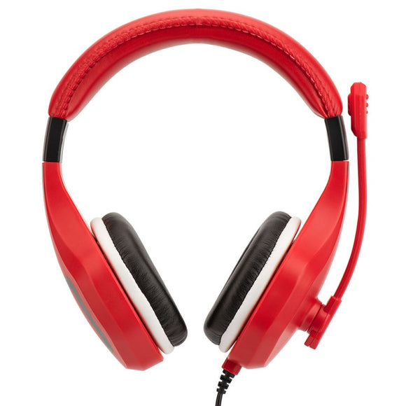 Casque de jeu Subsonic Football Rouge