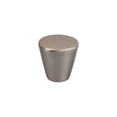 Bouton de meuble MINICONE, Finition zamak nickel mat