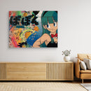 Bulma impression sur toile de l'œuvre originale de Vincent STREIFF