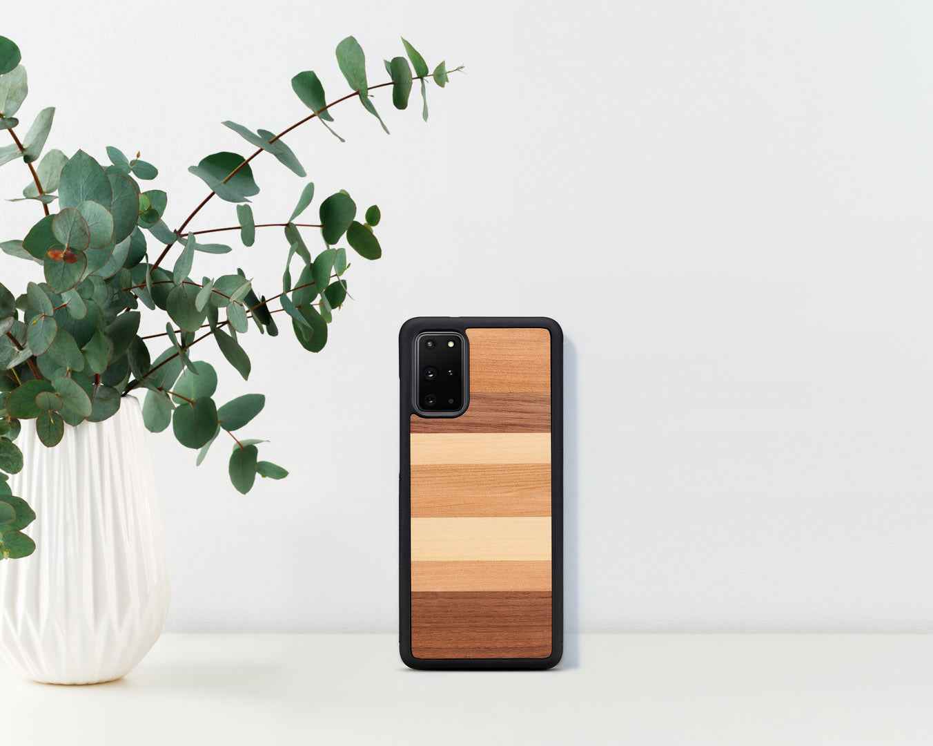 Coque MAN&WOOD pour Galaxy S20+ noir sabbia