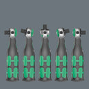 Clé à cliquet Wera 05004280001 13 pièces Noir, Vert