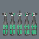 Clé à cliquet Wera 05004280001 13 pièces Noir, Vert