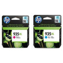 Cartouche d'encre d'origine HP 935XL C2P25AE BGX magenta haute capacité 825 pages 1 paquet