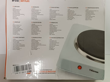 Ecost Customer Return, Tristar KP6185 Electric Hot Plate