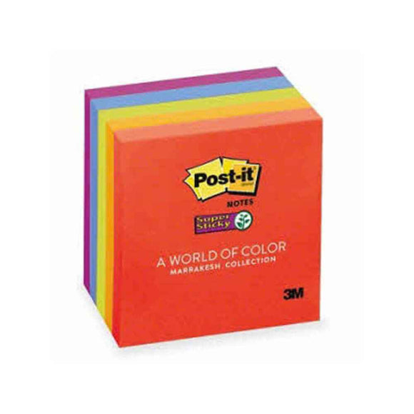 Post-it Super Sticky Notes 76x76mm (5pk)