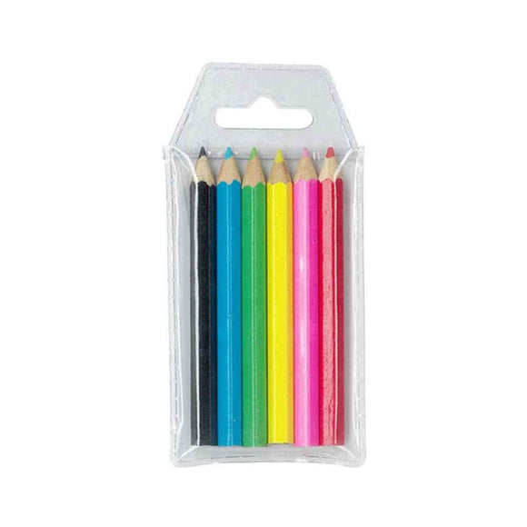 Crayons de Couleur Demi-Longueur Dats 6 pièces (36 paquets)