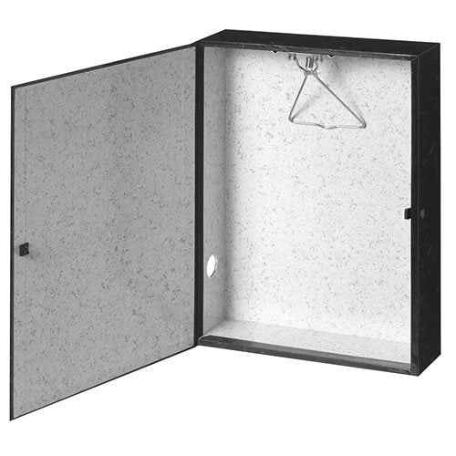 Marbig Heavy-duty Box File Foolscap Black (75mm)