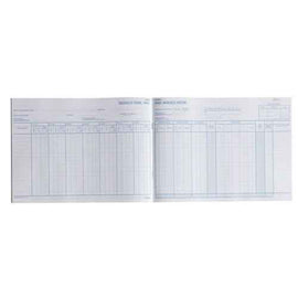 Zions Time, Pay and Wage Book (6 Employees)
