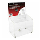 Deflecto Landscape Ballot/Comment Box Clear (A5)-1
