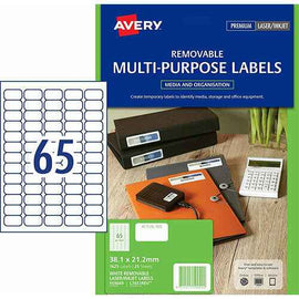 Avery Laser Address Label 25pk (65/sheet)