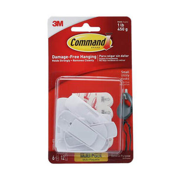 Command Value Pack Hooks (6 Hooks/12 Strips) - 0