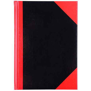 Cumberland Notebook A4 Black & Red